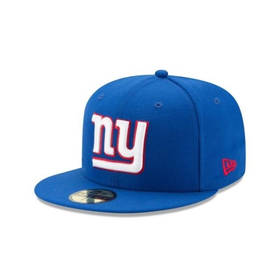 Blue New York Giants Hat - New Era NFL 59FIFTY Fitted Caps USA3602875